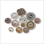 电镀钮／塑胶电镀钮