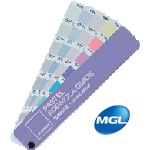 Pastel formula guide coated